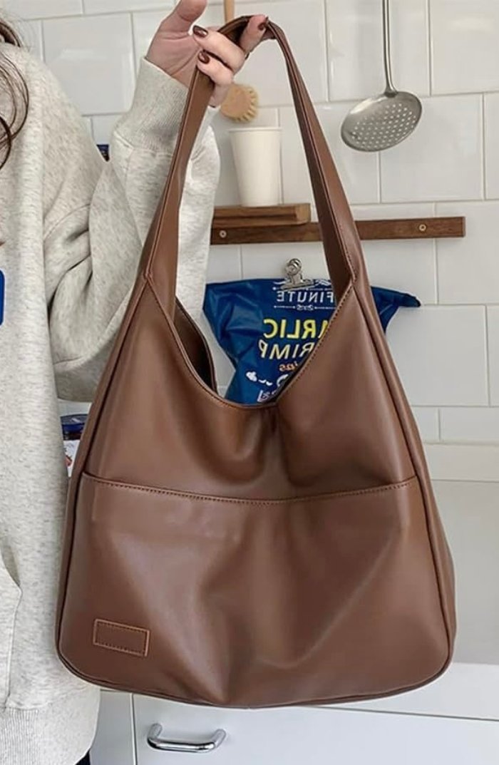 CAMILA - LEATHER HANDBAG