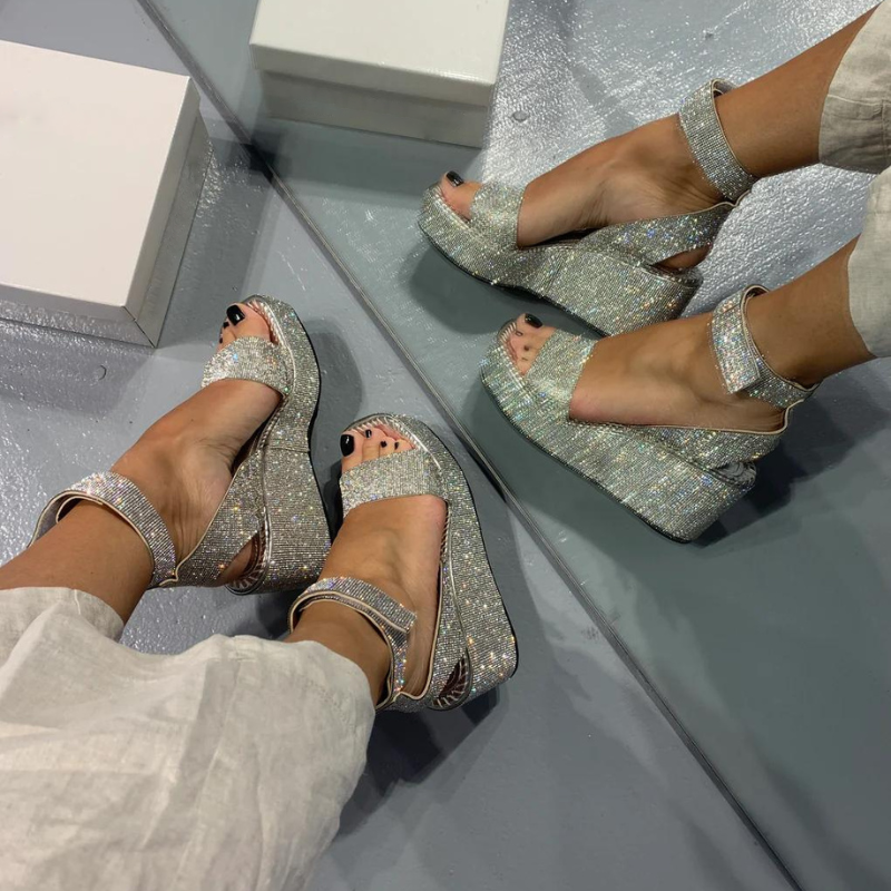 Alizée | Crystal Elegance Sandals